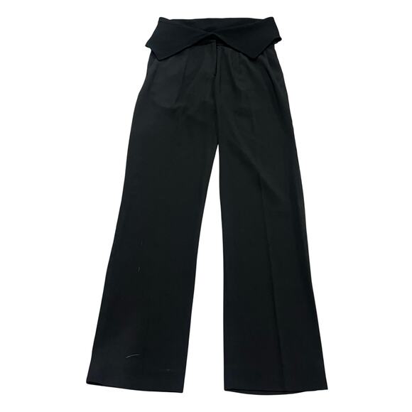 Celine Pants - Celine Black High Waisted Trousers Size 42
